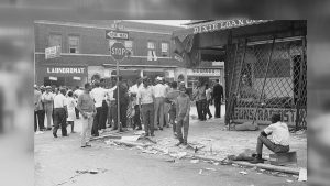 historical photo of race riots