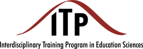 ITP logo for the Interdisciplinary Training Program in Education Sciences