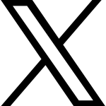 Twitter / X logo.
