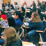 Photo of students in a classroom.