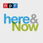 NPR logo and "Here and Now" logo.